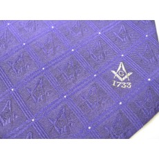 Grand Lodge 1733 Necktie - Purple (2013)